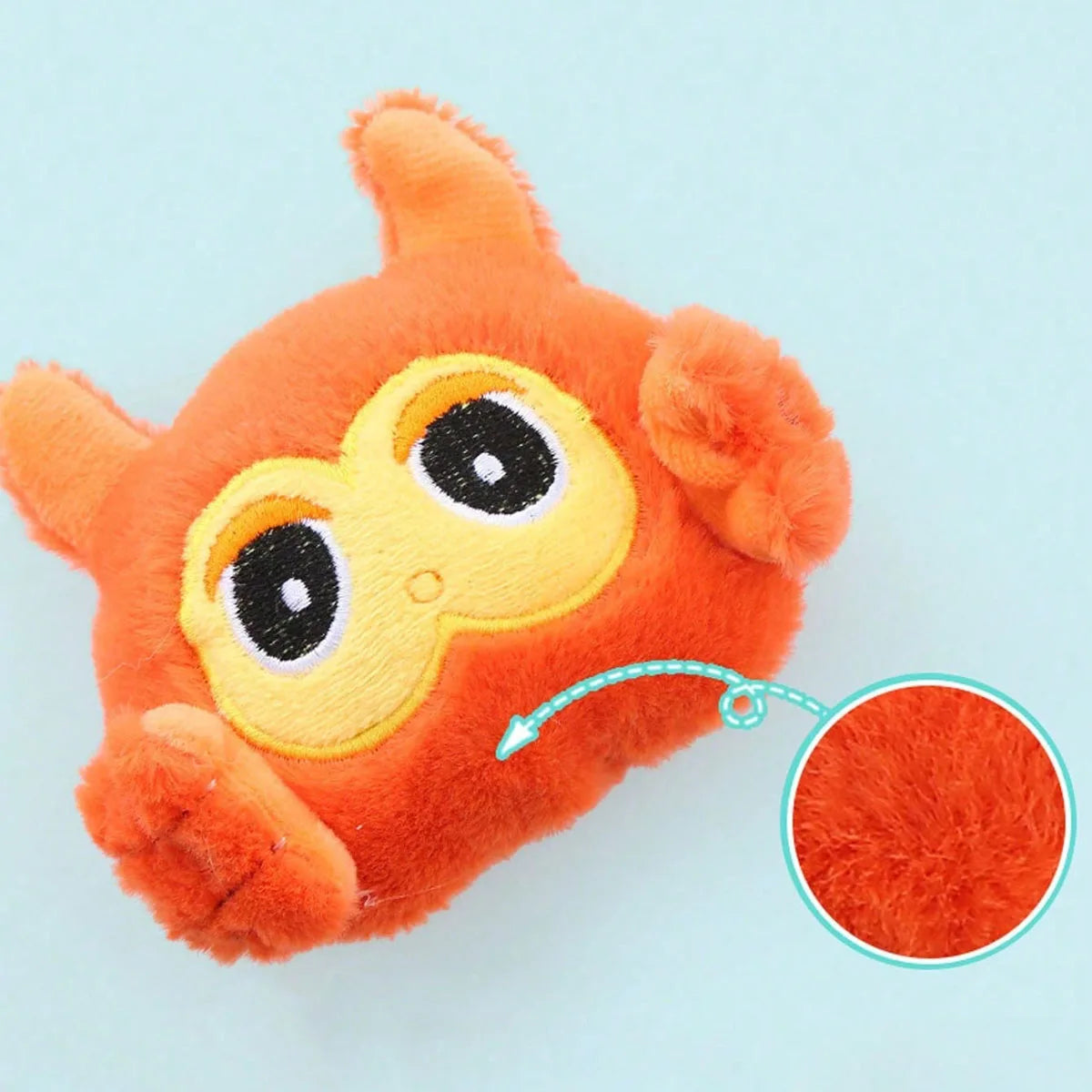 New Plush Doll Mouse Rabbit Cartoon Animal Cat Dog Double Pet Toy Soft Bite-Resistant Self-Exciting Cat Toy
