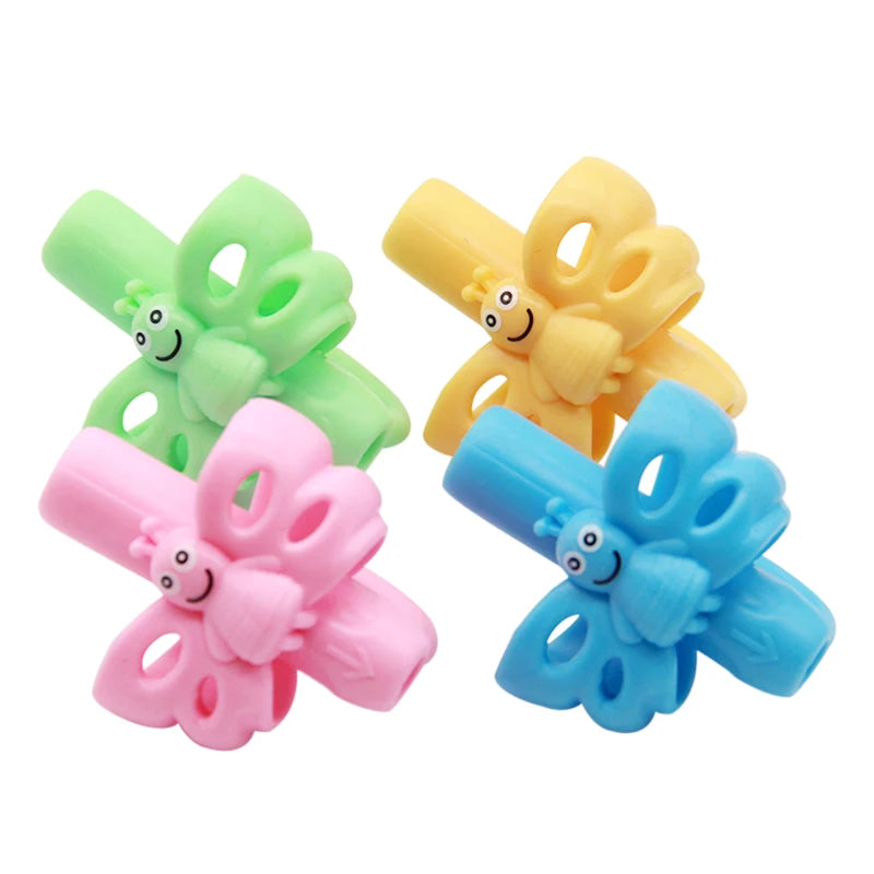1pcs Children Writing Pencil Pan Holder Kids Learning Practise Silicone Pen Aid Grip Posture Correction Device for Students