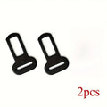 2/4 Pet Seat Belt Adapters Car Metal Clips for Pet Leashes, Compatible with Truck & Car Seats