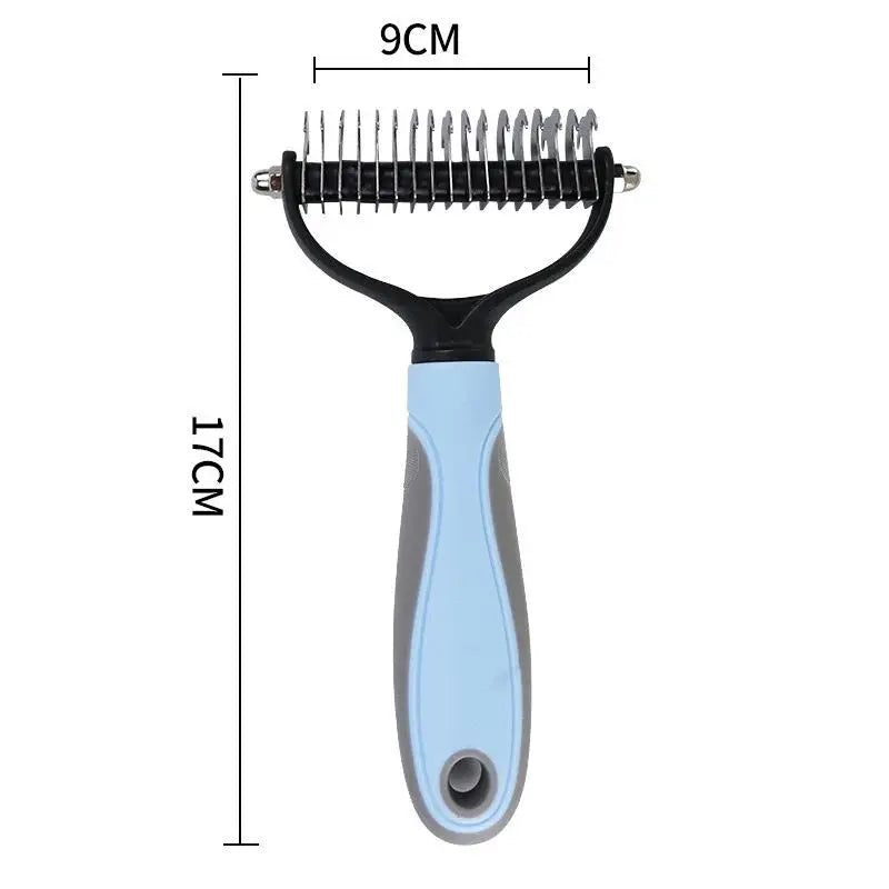 Professional Pet Grooming Brush Effective Deshedding Hair Knot Remover Suitable for Dogs Cats Home Daily Care Use