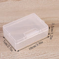 Mini Plastic Box Rectangular Box Translucent Box Jewelry Beads Container Tools Accessories Box Storage Boxes Organizers Case