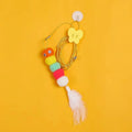 Random Door Hanging Elastic Rope Feather Cat Toy Interactive Molar Pet Supplies For Cats Small Dogs