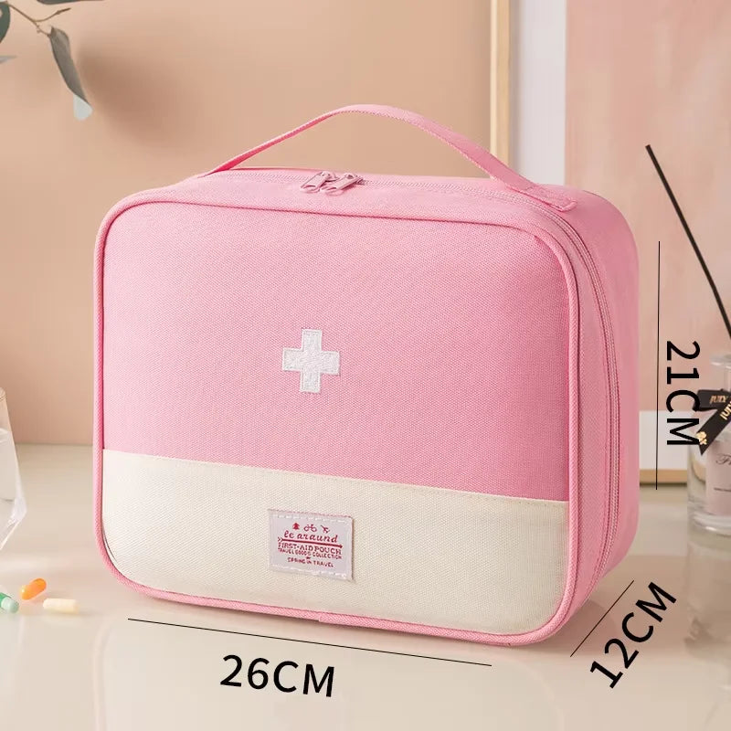 Travel Medicine Bag Pill Storage Pouch Outdoor Essentials Emergency Survival Bag Mini First-aid Kit Portable Home Storage Bag