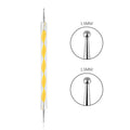 DIY Manicure Tools: Nail Art Dotting Pen, Spiral Rod Hook Pen & Drawing Painting Marbleizing Tool