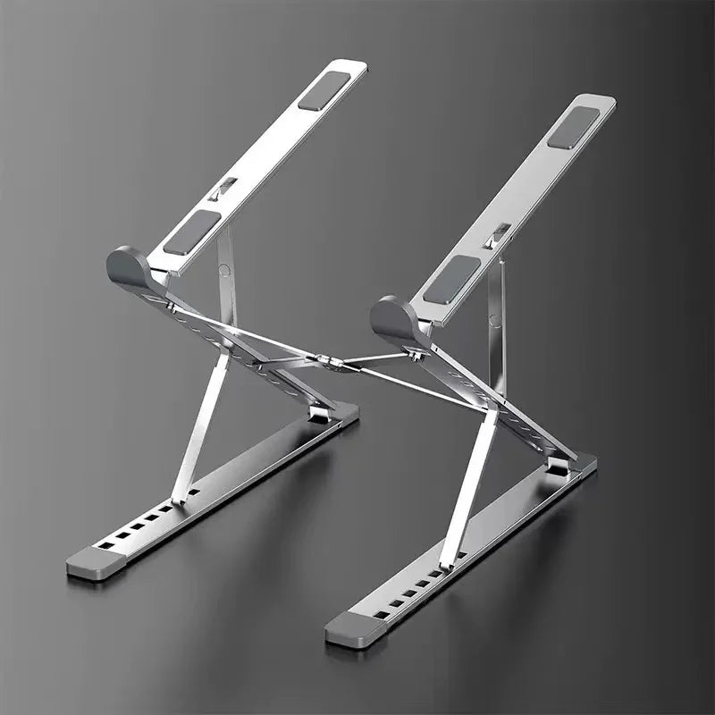 Laptop Stand For Macbook Folding Adjustable Aluminum Computer Pc Tablet Stand Notebook Tablelaptop Holder Heat Dissipation