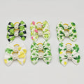 10pcs Hair Bows For Dog Pet Grooming Accessories Puppy Hair Clips With Elastic Rubber Band Yorkshire Terrier Hair Accessories