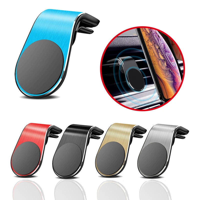 Magnetic Car Phone Holder Universal Air Vent Car Phone Mount Mobile GPS Support  Mobile Phone Holder, Car Supplies, Small Tools