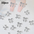 50pcs Gradient Gummy Bear Nail Art Charms Y2K Kawaii Bear Resin Design Nail Rhinestones DIY Cartoon Soft Candy Nail Accessories