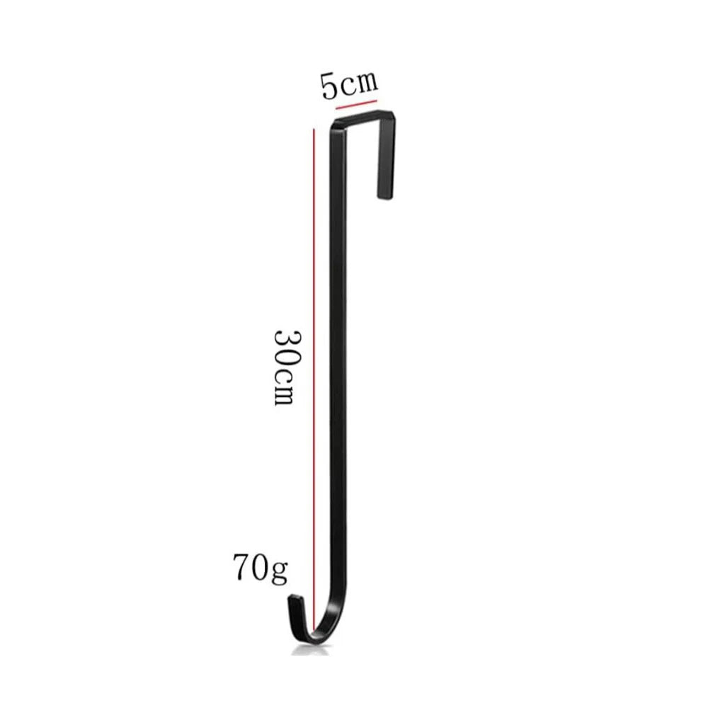 12inch/15inch Wreath Hanger for front door, Wreath Hook Over the Door Wreath Hanger Hanging Hook