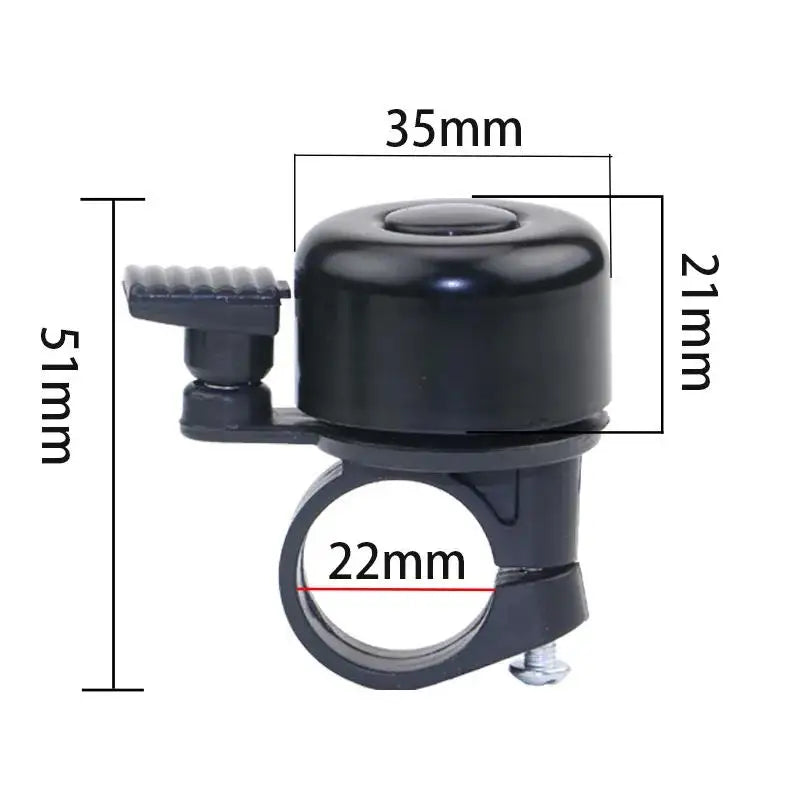 MTB Bicycle Bell Aluminum Alloy Bike Safety Warning Alarm Cycling Handlebar Bell Ring Bicycle Horn Cycling Accessories Buzina