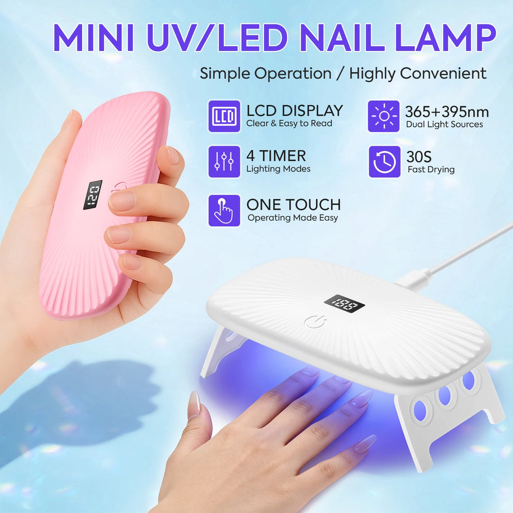 Professional 12LED Gel Nail Polish Dryer With 4Timers Setting Nail light For Fast Gel Nail Polish Home Manicure Salon Used