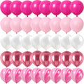Rose Pink Metal Latex Confetti Confetti Balloons Wedding Decorations Matte Globos New Year Birthday Party Decorations