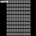 10-100PCS No Drilling Adhesive Wall Hooks Picture Frame Holder Poster Photo Clock Hooks Waterproof Bathroom Hanger Screw Hooks