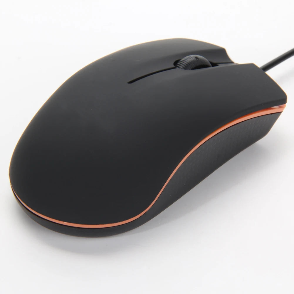 USB Wired Mouse Optical Ergonomic Game Mouse 1200 DPI Mice 3 Buttons Gaming Mice for PC Laptop Mice Home Office Computer Mouse