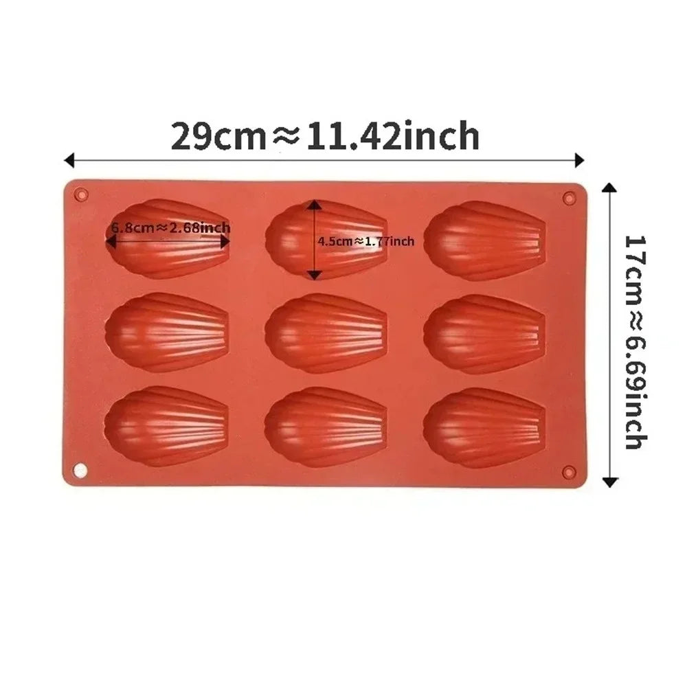 Food-grade Silicone Cake Mold Baker Cake Mold DIY Baking Pan Mold Kitchen Baking Appliance Accessories