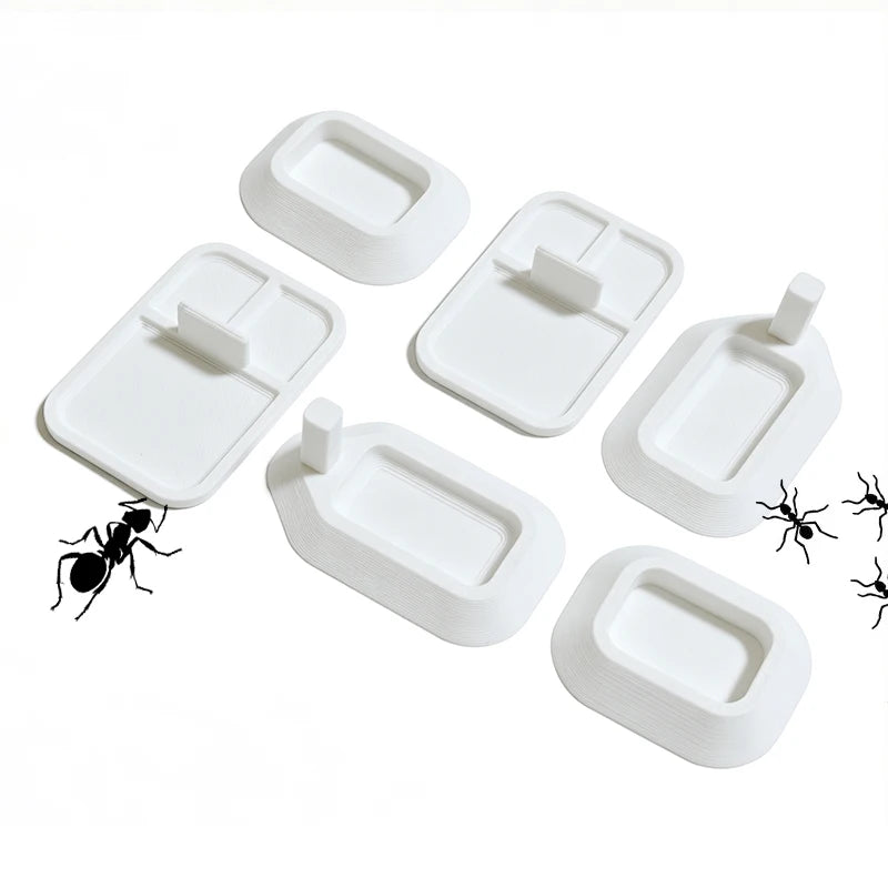 Ant Farm 3D Printing Feeding Basin Ant Water Bowl Ant Feeding Container Tool Ant House Food Feeder Ant Nest Accessories