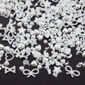 50 Pcs Y2K 3D Pearls Nail Charms Heart Star Moon Nail Art Charms Mixed  Nail Charms For DIY Manicure Crafts Jewelry Accessories