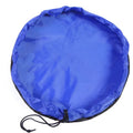 1pc Multifunction Portable Kids Toy Storage Bag Building Blocks Play Mat