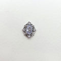 10Pcs Retro Nail Art Zircon Jewelry Charms Opal Shaped Sparkle Nail Rhinestones 3D Decals For Quality New Nail Art Accessories