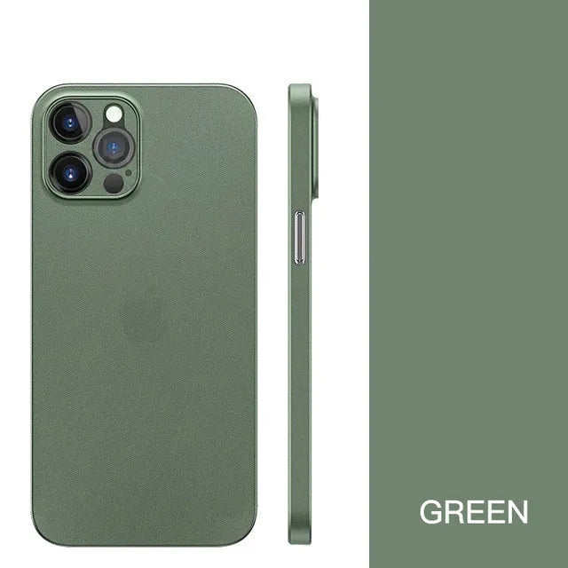 0.3MM Ultra Thin Matte PP Case For iphone 11 12 13 Mini X XR XS Pro Max Clear Cover For iphone 6 6s 7 8 Plus Hard PC Case