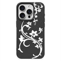 Hand-painted Butterfly Flower Silicone Phone Case For IPhone 17 16 15 Plus 14 13 12 11 Pro Max 17 Air 16e Shockproof Back Cover