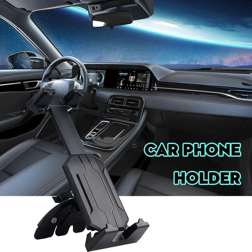 Universal Car Tablet Stand Phone Holder Auto CD Slot Mount Bracket for iPad Pro Air Mini Iphone Samsung Xiaomi 4-14 Inch Pad GPS