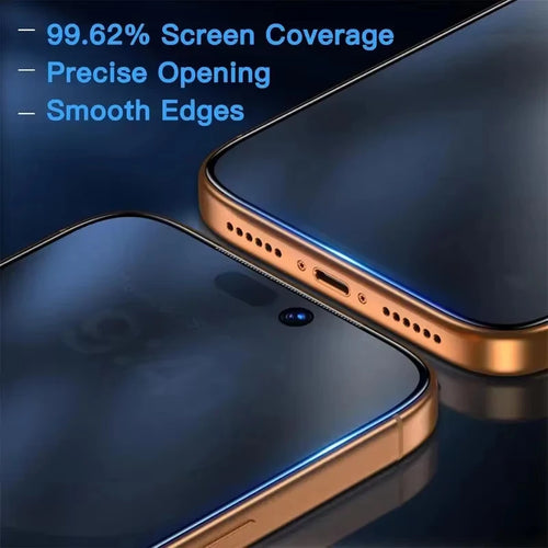 1-5Pcs Oleophobic Dust Free Easy Installation Matte Screen Protector For iPhone 18 Pro Max 17 13 14 11 12 15 16 Pro Max XR Glass