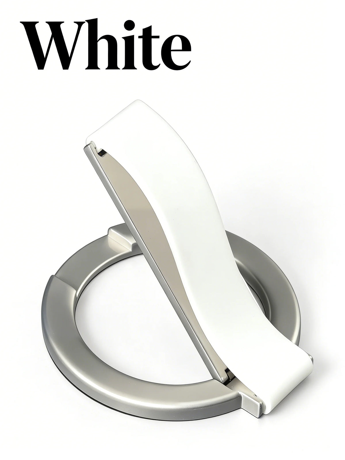 2025 innovative design aluminum alloy magnetic mobile phone ring holder, 360° rotation, 120° swing, suitable for iPhone 12+