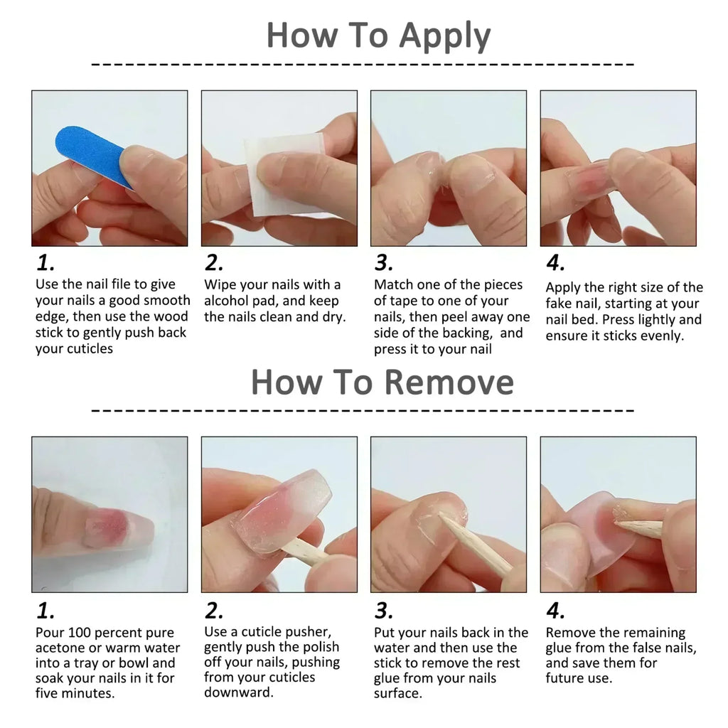 10Pcs/set White French Handmade Press on Nails Short Oval Fake Nails Wearable Stick-on Nails False Nail Uñas Накладные Ногти 네일팁