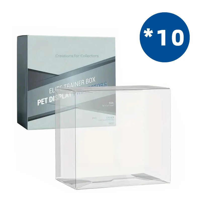 5/10 Packaging: PET Plastic ETB Protective Cover Suitable for Elite Training Boxes