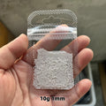 10/50g 1mm Gold Silver Rose 3D Steel Tiny Nail Art Decoration Steel Ball Nail Art Caviar Beads Nails Beads DIY Jewelry Accessory