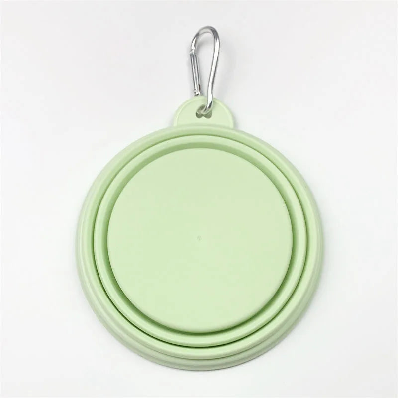 Macaron Folding Bowl, Dog Out, Portable Folding Bowl, Pet Bowl, Food Basin, Outdoor Drinking Bowl, Drinking Water