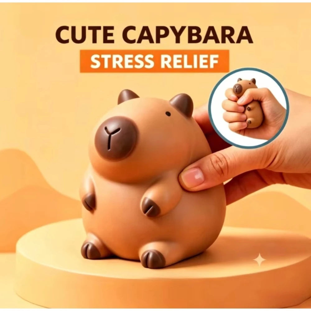 Capybara Slow Rising Squishy Kawaii Squishy Fidget Toy Stress Relief Squeeze Toy for  Adults Gift