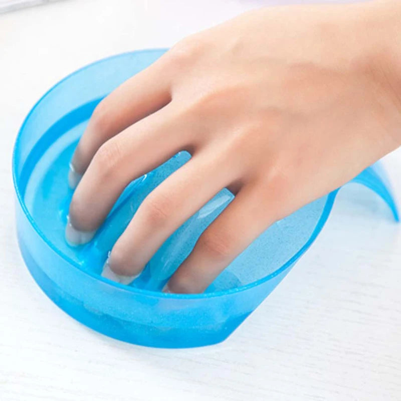 1pcs Nail Art Hand Wash Remover Soak Bowl DIY Salon Spa Bath Treatment Professional Manicure Tools PP Palm Rest Nail Supplies