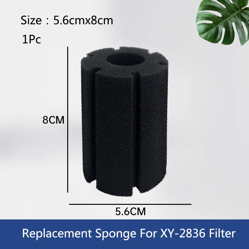 1PCS Aquarium Filter Sponge for Aquarium Fish Tank Air Pump Skimmer Biochemical Sponge Filter Aquarium Bio Filter Filtro Aquario