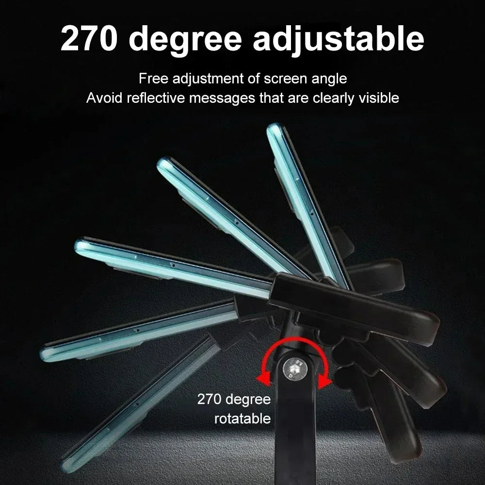 Aluminum Alloy Bike Phone Holder GPS Bracket Rear View Mirror Mount Clip Moto Handlebar For Xiaomi iPhone Samsung Huawei Phone