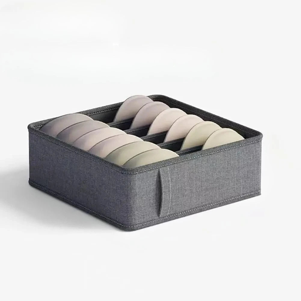Drawer Fabric Foldable Cabinet Closet Storage Boxes Closet Underwear Organizer Storage Box for Storing Socks Underwear Ties Belt