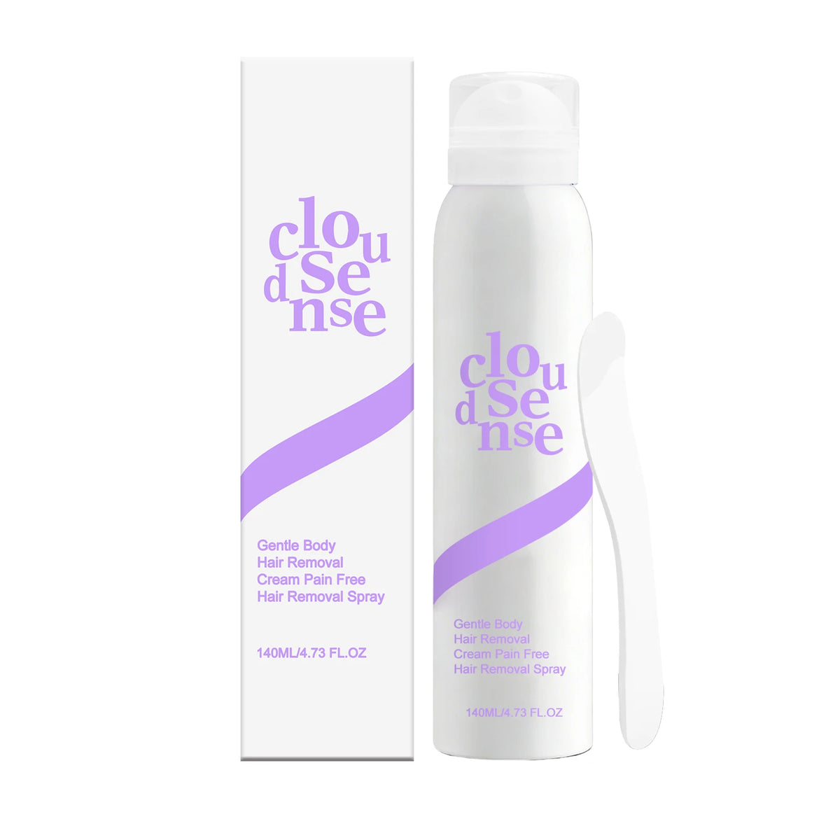Mild Hair Removal Spray, Painless, Gentle & Refreshing, Full Body Use, Portable & Easy to Operate, Ideal for Summer
