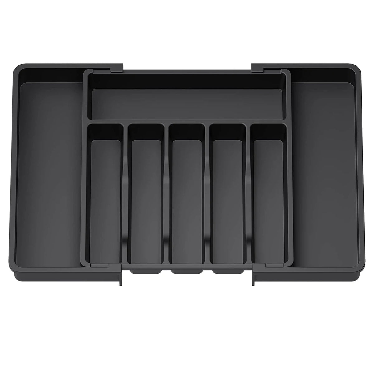 3 Color Upgradation Adjustable FlatwareTableware Organizer Plastic Multifunctional Drawer Organizer for Kitchen Counter Utensils