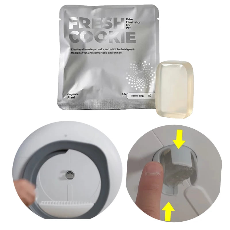3/6 Pack Pet Odor Deodorant Gel Compatible With Tonepie P1 TI PRO/TI+M Cat Automatic Litter Box Orders Purchased After12 23 2025