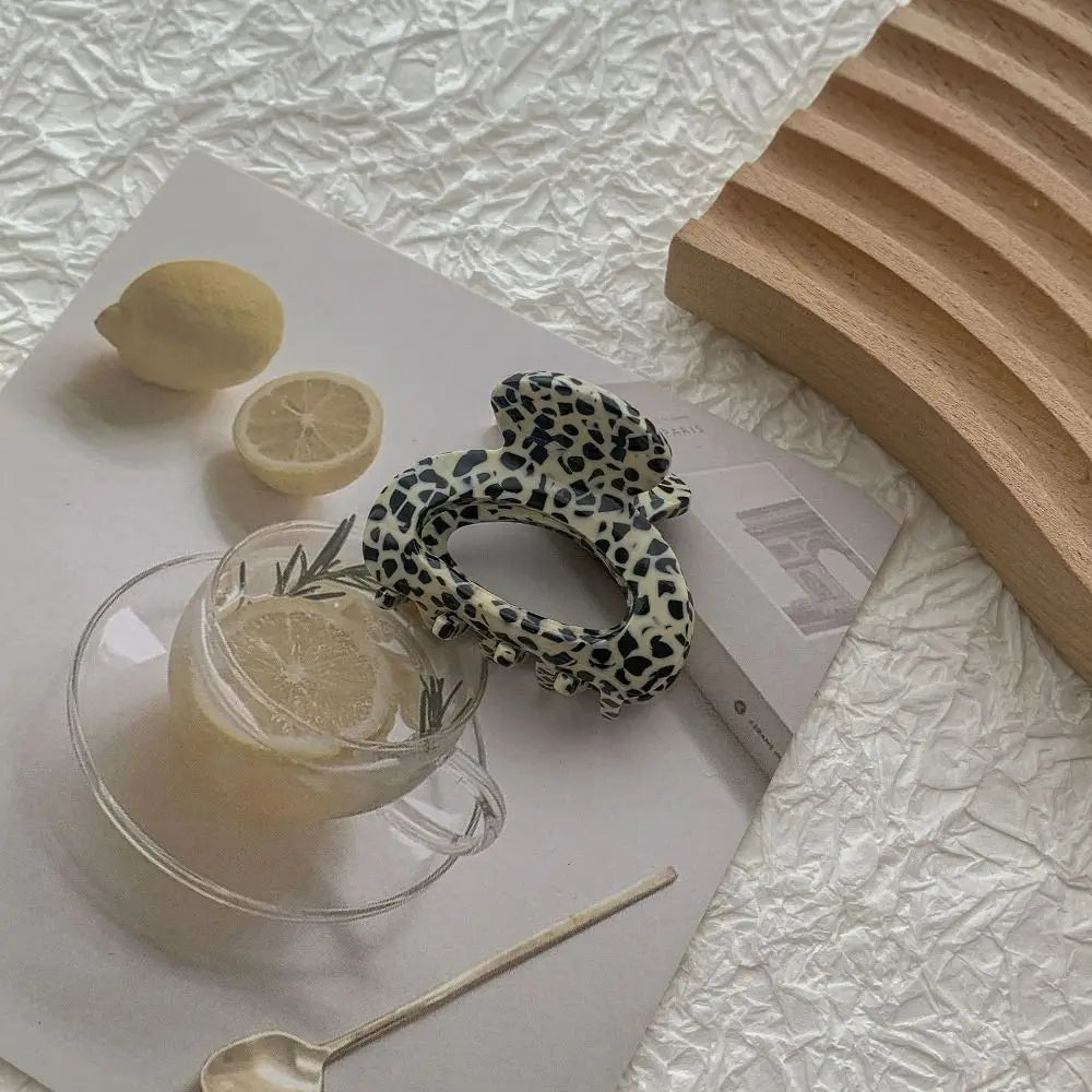 Fashion French Hair Claw Clips Elegant Retro Crab Shark Clip Acetate High Ponytail Holders for Women Girls