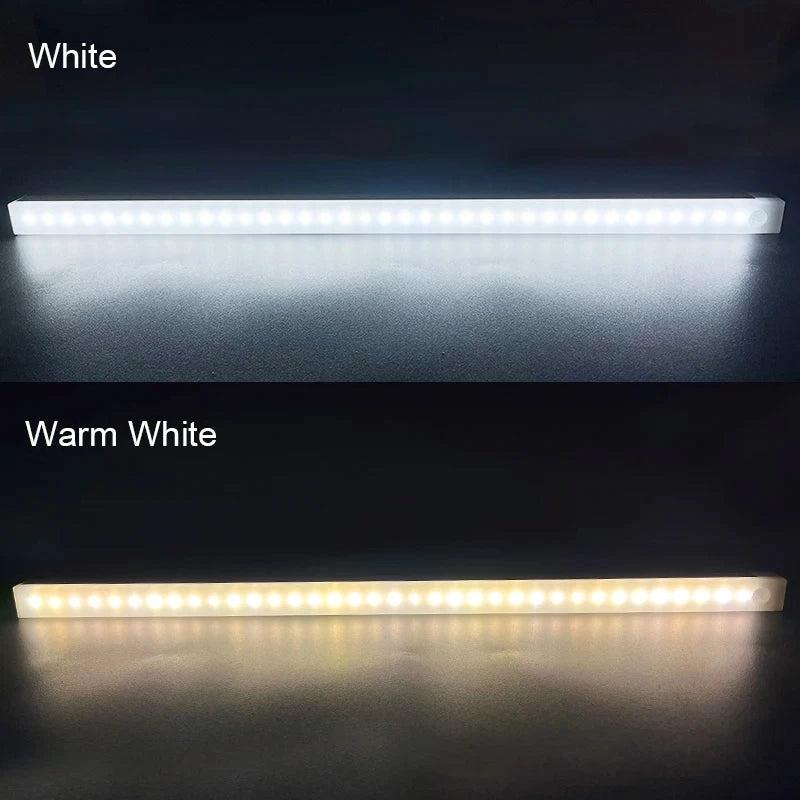 Wireless LED Night Lights Motion Sensor Lights Closet Kitchen Night Lights Bedroom Detector Light Cabinet Staircase Backlit