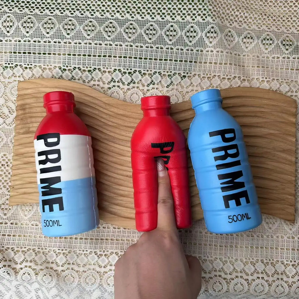 1pc Stress Relief Squeeze Toy, Slow Rising Prime Beverage Bottle, Perfect Fidget Toys For Birthday Party/Christmas/New Year Gift