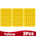 Silicone Suction Cup Phone Holde Multifunctional Fixed Anti-slip Mobile Fixture Double Sided Detachable Phone Rubber Sucker Pad