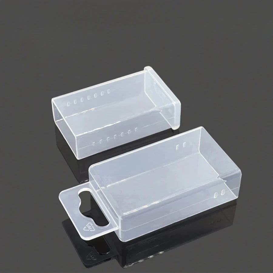 Rectangular Telescopic Box Tool Parts Storage Drill Milling Cutter Box Twist Drill Boxes Tap Accessories Tool Plastic Packaging