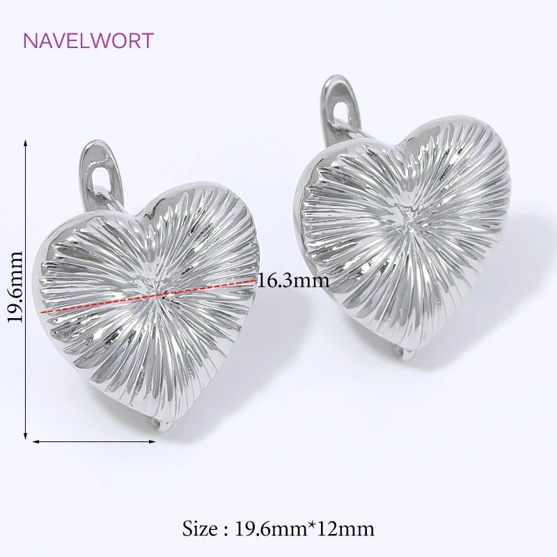 Multi Styles 18K Gold Plated Brass Shvenzy Earring Hooks Ear Wire Fastener,Accessories For Earrings,DIY Jewelry Making Supplies