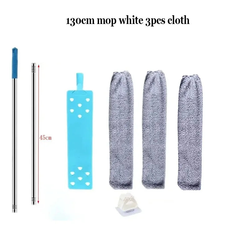 Telescopic Long Handle Broom For Home Blinds Dust Microfiber Brushes To Install Easy To Use Household Cleaning Tools