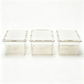 Transparent Bathroom Pull Out Storage Drawer Cotton Stick Makeup Organizer Under Mirror Cabinet Cosmetics Rack Divider Tool