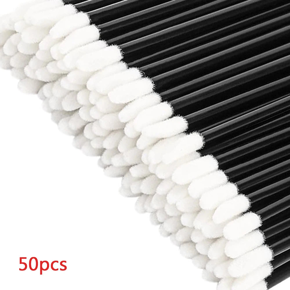 50/1000pcs Lip Gloss Applicator Wand Wholesale Lip Brushes Applicators Eyelashes Brush Lipstick Brush Makeup Beauty Supplie Tool