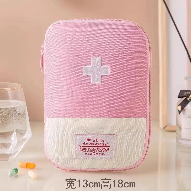 Travel Medicine Bag Pill Storage Pouch Outdoor Essentials Emergency Survival Bag Mini First-aid Kit Portable Home Storage Bag